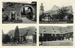 AK Lippoldsberg (34399),Mehrbildkarte Kloster, n. gelaufen