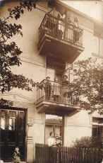 AK Hamburg (22761), Mendelssohnstr. , n. gelaufen