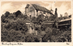 AK Nürnberg (90403) , Burg von Hustent, gelaufen am 15.04.40
