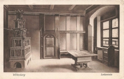 AK Wittenberg (06886), Lutherstube, gelaufen am 07.08.41
