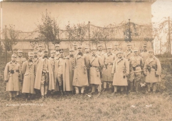 AK 1. Wk, Ung / Österreich Armee, Offiziere, Gruppenfoto, n. gelaufen