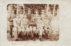 AK 1. Wk, Ung / Österreich Armee, Offiziere, Gruppenfoto, n. gelaufen