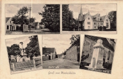AK Goseck (06667), Mehrbildkarte, Gruß aus Markröhlitz, n. gelaufen