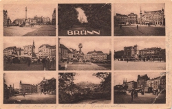 AK Brünn (602 00),Mehrbildkarte,  gelaufen