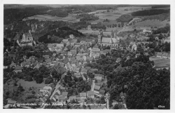 AK Gößweinstein (91327), Orig. Fliegeraufnahme von Gößweinstein, gelaufen 16.09.1931