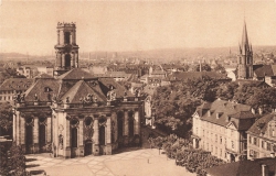 AK Saarbrücken (66111), Saarbrücken mit Lud. u. St.Jatobsk., n. gelaufen