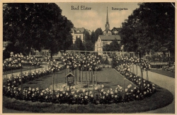 AK Bad Elster (08645), Rosengarten, gelaufen am 09.09.1941
