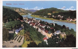 AK Wehlen (01829), Ortsansicht, n. gelaufen