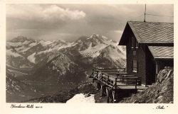 AK Pfronten (87435),"Pfrontener Hütte", n. gelaufen