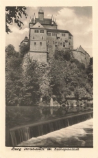 AK Kriebstein (09648), Burg Kriebsteib, n. gelaufen