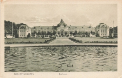 AK Bad Oeynhausen (32545),Kurhaus. n. gelaufen
