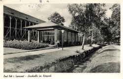 AK Orb i. Spessart  (63619), Lesehalle im Kurpark, gelaufen
