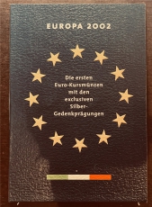 KMS - Italien 2002 - KMS-Satz, "Die ersten Euromünzen", ("ungeöffnet")