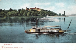 AK-Mainau (78462), Insel Mainau im Bodrnsee, n. gelaufen