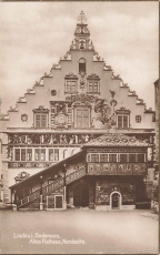 AK Lindau (83735), Altes Rathaus Nordseite ,n. gelaufen