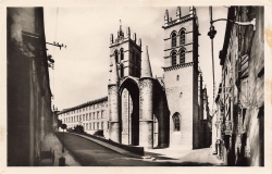 AK Montpellier (F-34000), La Cathedrale, gelaufen