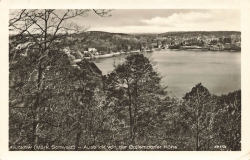 AK Buckow (15377), Ausblick von der Bollerdorfer, gelaufen am 01.06.1914