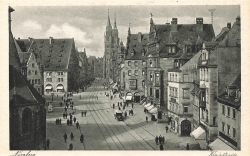 AK Nürnberg (83435), Königstrasse, n. gelaufen