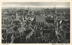 AK Nürnberg (83435), Blick von der Burgfreiung, n. gelaufen
