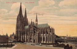 AK Köln  (50667), Dom Südseite, n. gelaufen