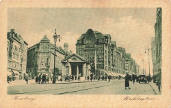AK Hamburg (20095), Mönckebergstrasse, n. gelaufen