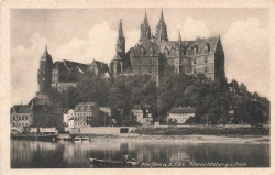 AK Meißen (01662), Albrechtsburg u. Dom, n. gelaufen