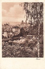 AK Passau (94032), Ortsansicht, gelaufen