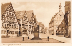 AK Dinkelsbühl (91550), Marktplatz, n. gelaufen