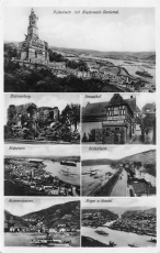 AK Rüdesheim (65385), Mehrbildkarte, n.  gelaufen