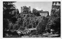 AK Schwangau (87645), Schloss Hohenschwangau,  gelaufen