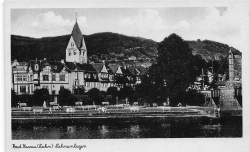 AK Bad Nassau (56377), Lahnanlagen, n. gelaufen