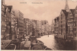 AK Hamburg (20095), Deichstraßen-Flet, n.gelaufen