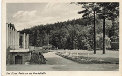 AK Bad Elster (08645), Partie an der Wandelhalle, n.gelaufen