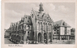 AK Erfurt (99084), Rathaus, n.gelaufen