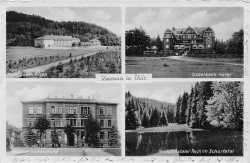 AK Ilmenau (98693), Mehrbildkarte, gelaufen am 11.03.1942