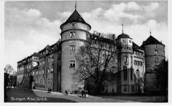 AK Stuttgart (70173), Altes Schloß, n. gelaufen