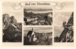 AK Bayrischzell (83735), Gruß vom Wendelstein, n. gelaufen