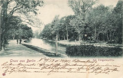 AK Berlin (10115), Am Tiergarten-Ufer, gelaufen am 14.09.1902 (Zürich)