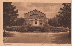 AK Bayreuth (95444), Richert Wagner Festspielhaus, n. gelaufen