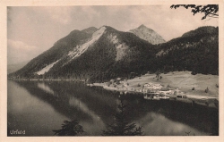 AK Kochel am See (82431), Urfeld am Walchensee, n. gelaufen