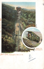 AK Bad Ems (56130) Malbergbahn 333 m. d. M., gelaufen am 02.08.1902 (Ritteroda)