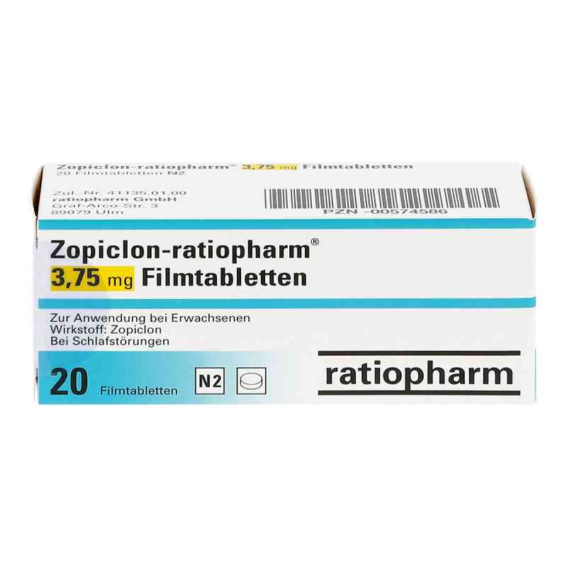 zopiclon ratiopharm preis