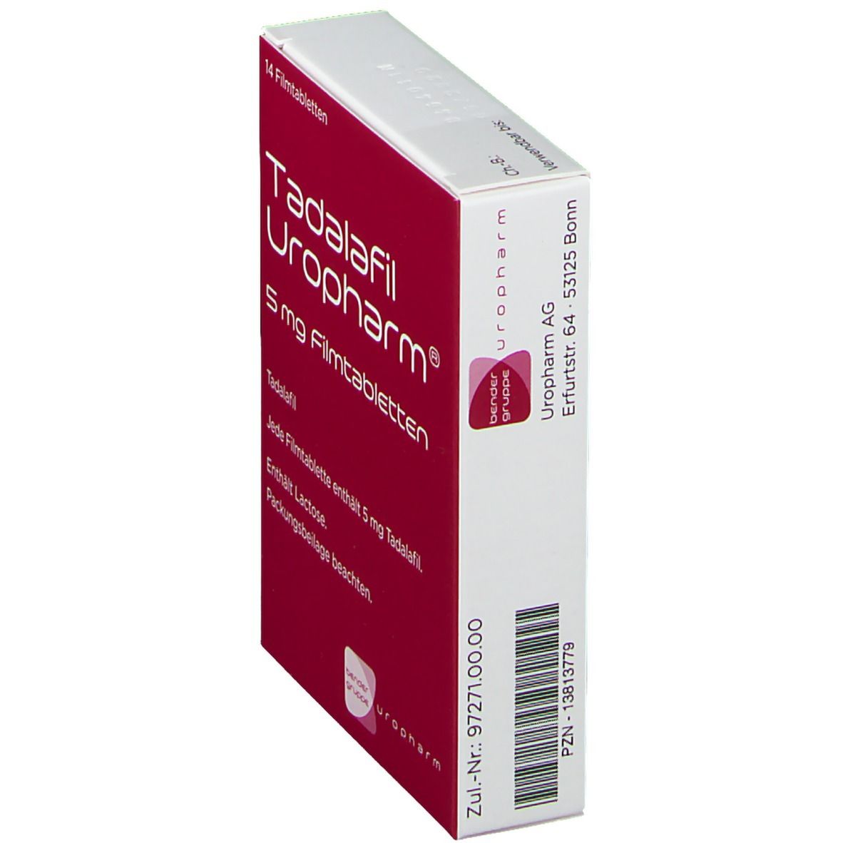 Tadalafil generika ratiopharm 5 mg