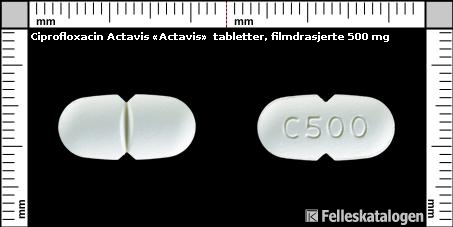 Ciprofloxacin 500mg aristo