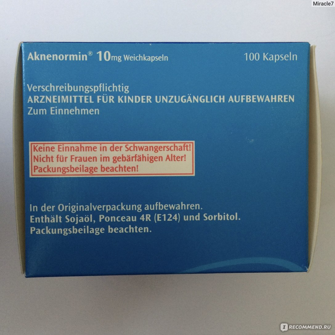 Aknenormin Tablette