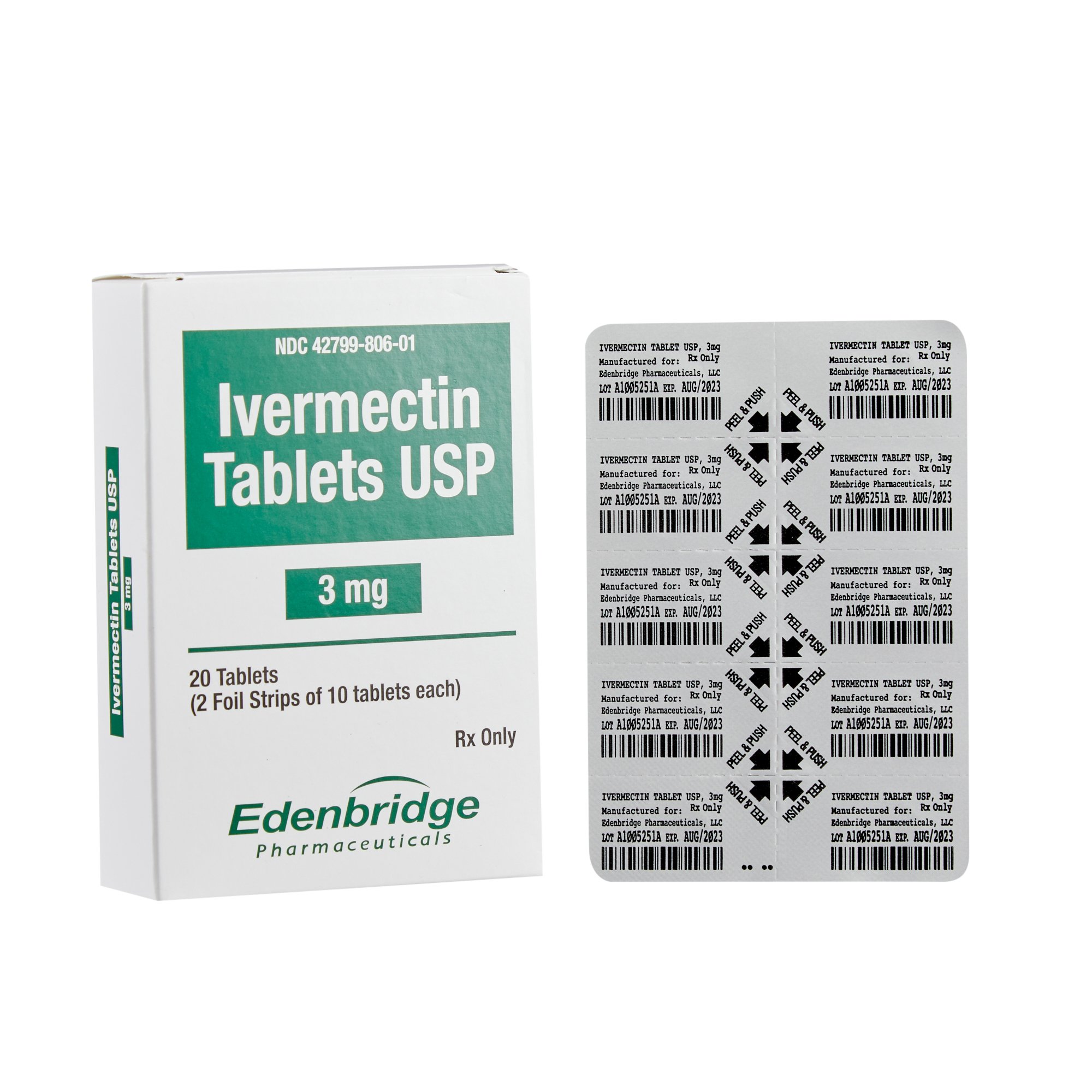 Mectizan 3mg avermectine