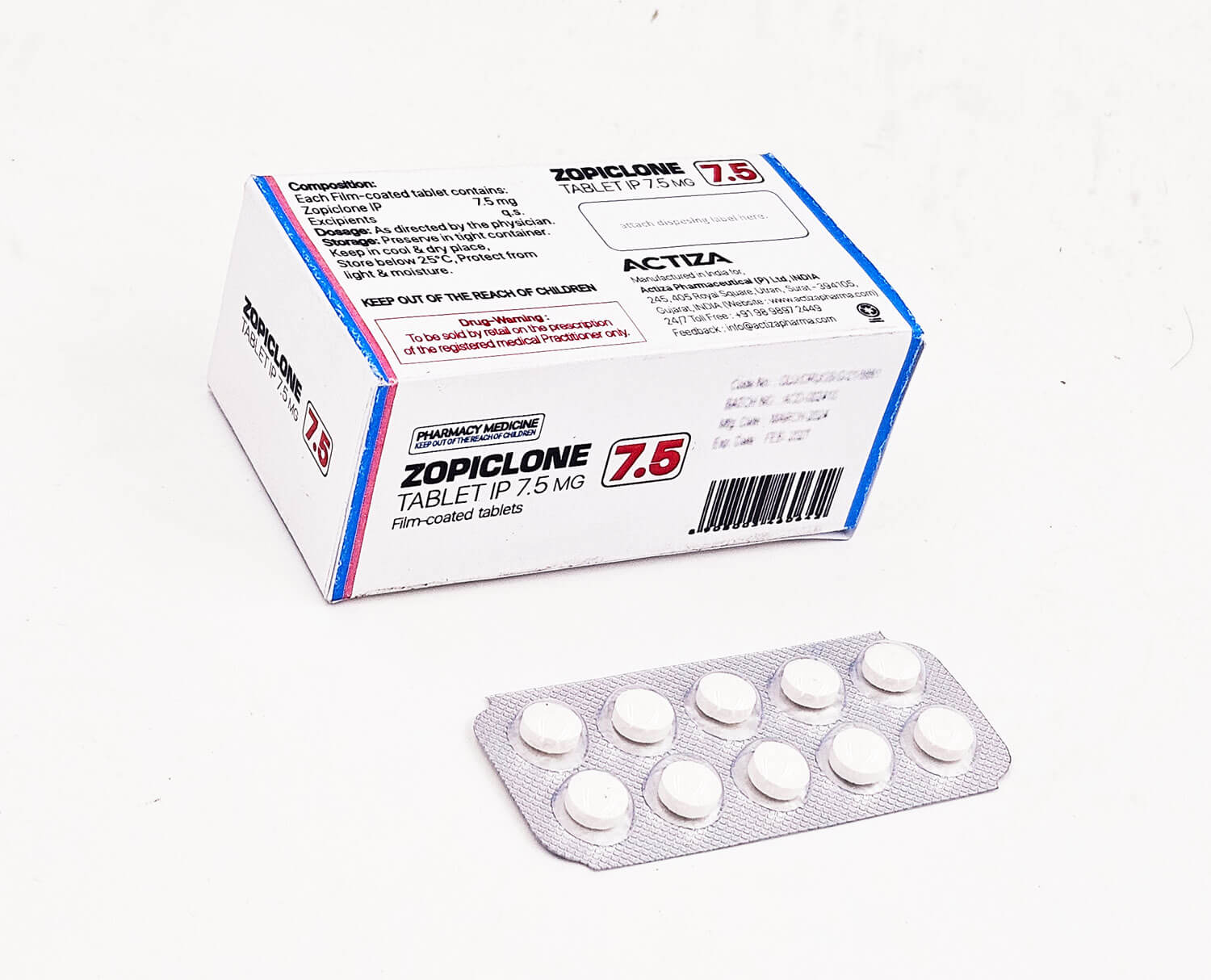 Zopiclon 4 tabletten