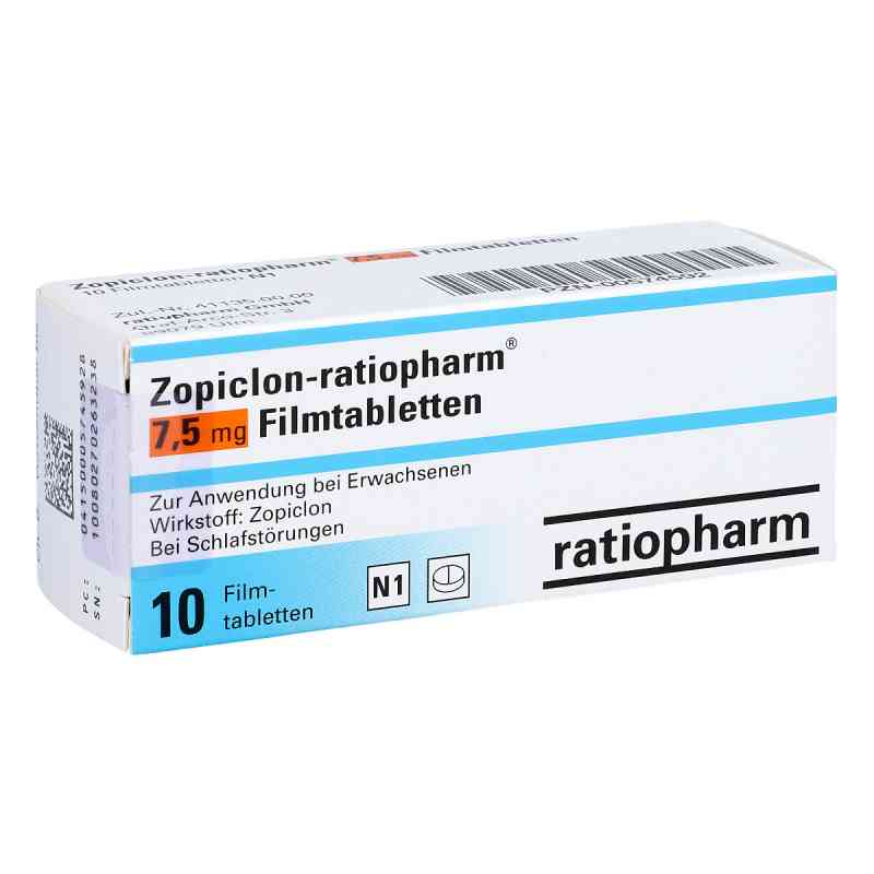 zopiclon 50 stück rezeptfrei