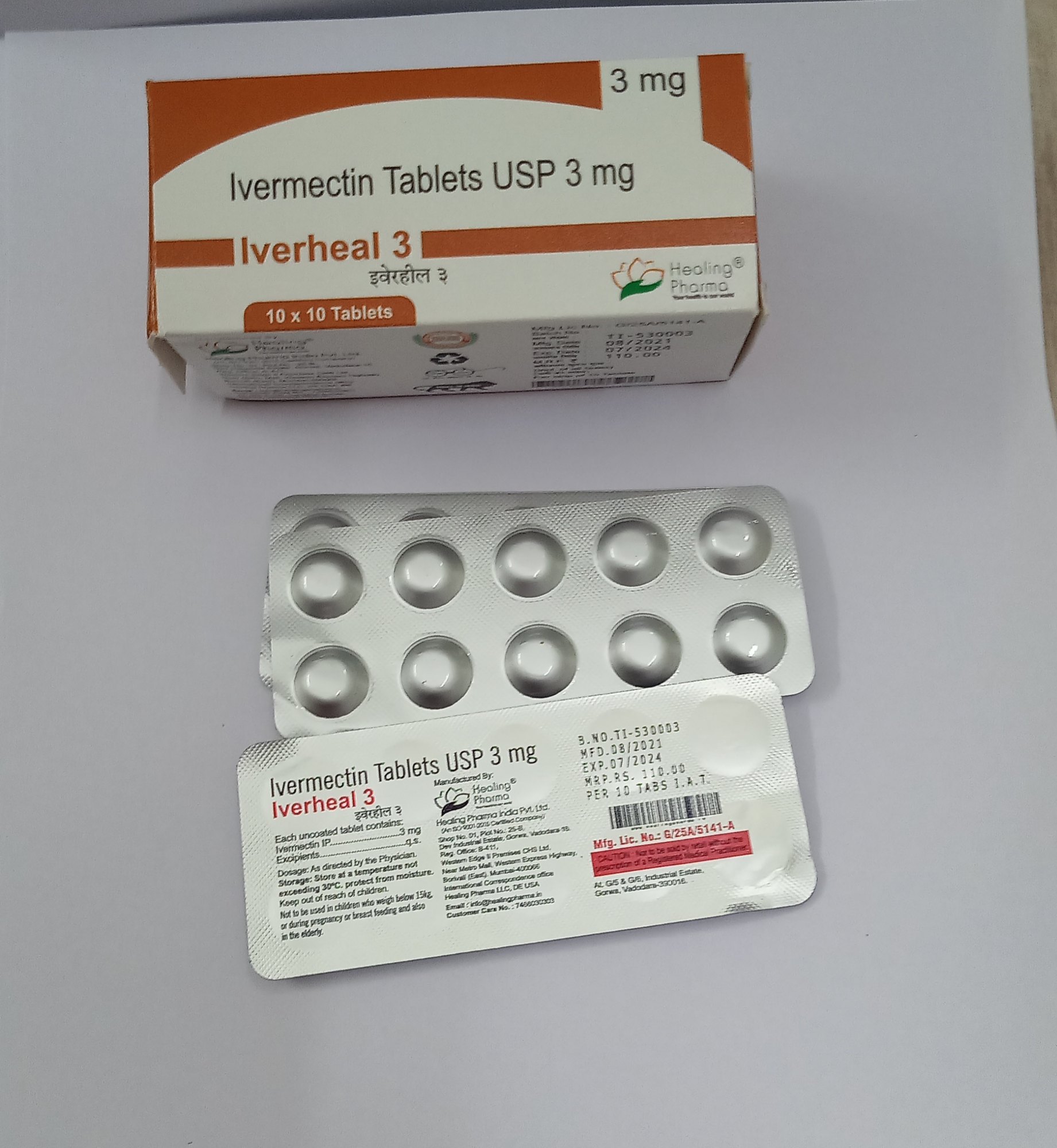 ivermectin 3 mg otc