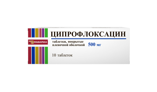 Ciprofloxacin 750 mg spc